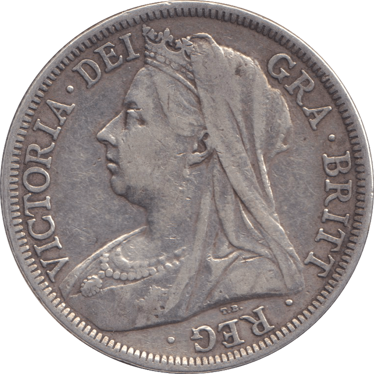 1900 HALFCROWN ( GF ) - HALFCROWN - Cambridgeshire Coins