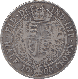 1900 HALFCROWN ( GF ) - HALFCROWN - Cambridgeshire Coins