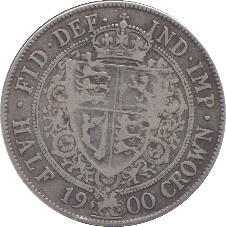 1900 HALFCROWN ( GF ) - HALFCROWN - Cambridgeshire Coins