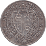 1900 HALFCROWN ( GF ) - HALFCROWN - Cambridgeshire Coins