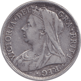 1900 HALFCROWN ( GF ) - HALFCROWN - Cambridgeshire Coins