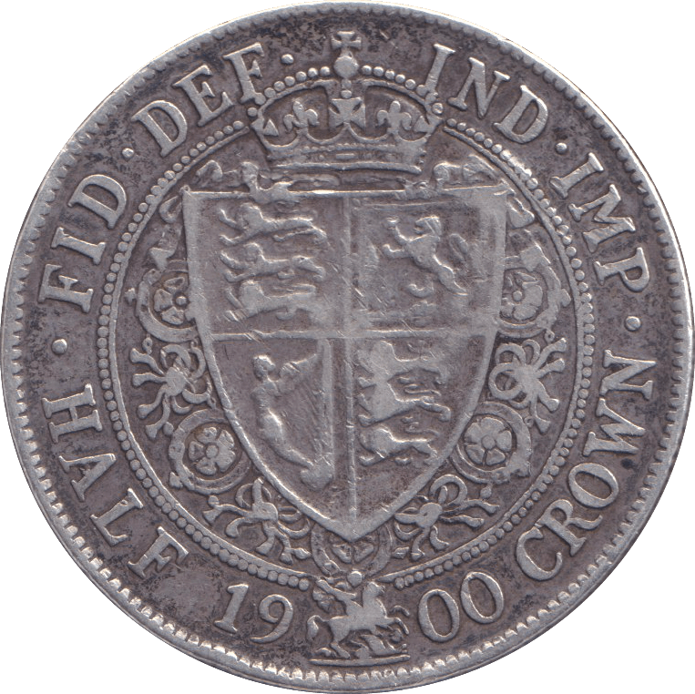 1900 HALFCROWN ( GF ) - HALFCROWN - Cambridgeshire Coins