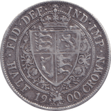 1900 HALFCROWN ( GF ) - HALFCROWN - Cambridgeshire Coins