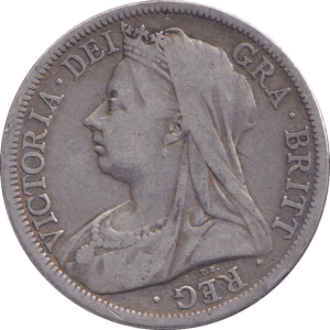 1900 HALFCROWN ( GF ) - HALFCROWN - Cambridgeshire Coins