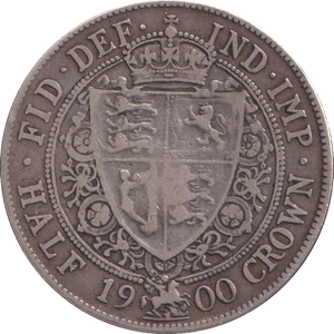 1900 HALFCROWN ( GF ) - HALFCROWN - Cambridgeshire Coins