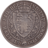 1900 HALFCROWN ( GF ) - HALFCROWN - Cambridgeshire Coins
