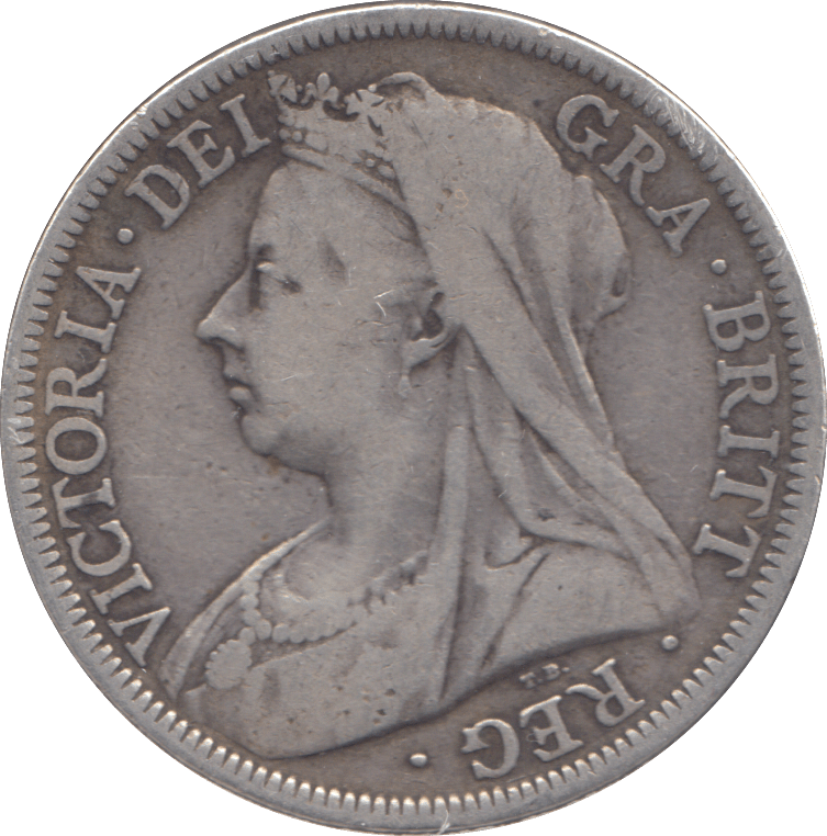 1900 HALFCROWN ( GF ) - HALFCROWN - Cambridgeshire Coins