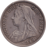 1900 HALFCROWN ( GF ) - HALFCROWN - Cambridgeshire Coins