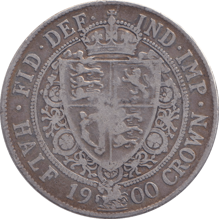 1900 HALFCROWN ( GF ) - HALFCROWN - Cambridgeshire Coins