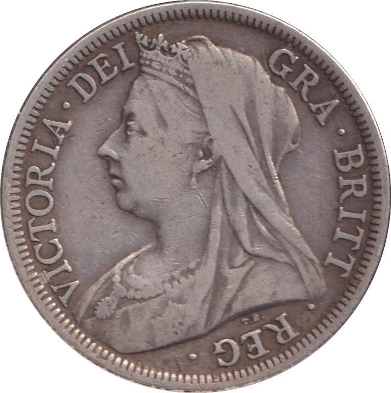 1900 HALFCROWN ( GF ) - WORLD COINS - Cambridgeshire Coins