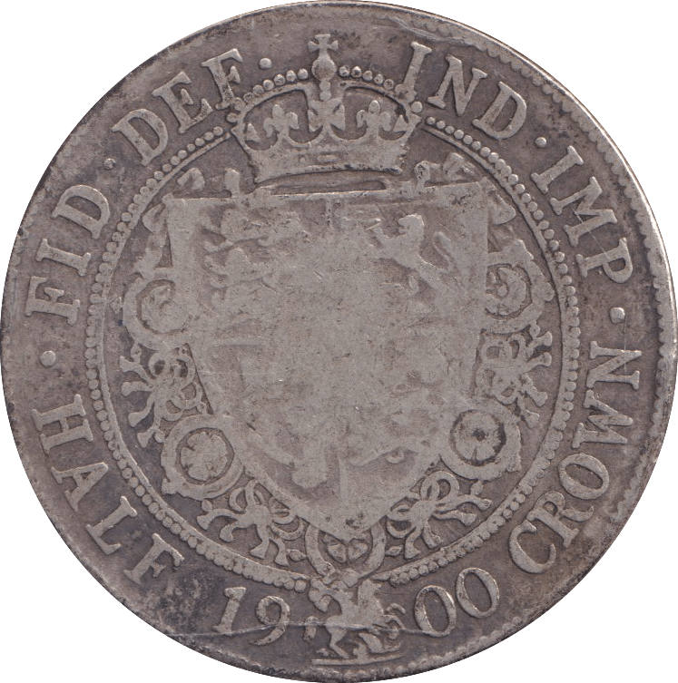 1900 HALFCROWN ( NF ) - HALFCROWN - Cambridgeshire Coins
