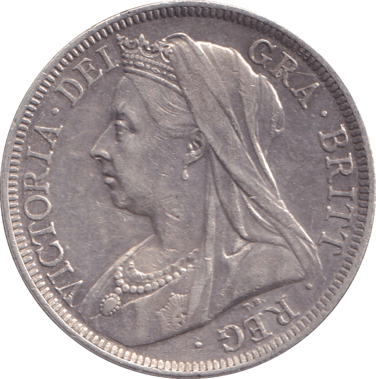 1900 HALFCROWN ( VF ) - HALFCROWN - Cambridgeshire Coins