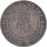 1900 HALFCROWN ( VF ) - HALFCROWN - Cambridgeshire Coins