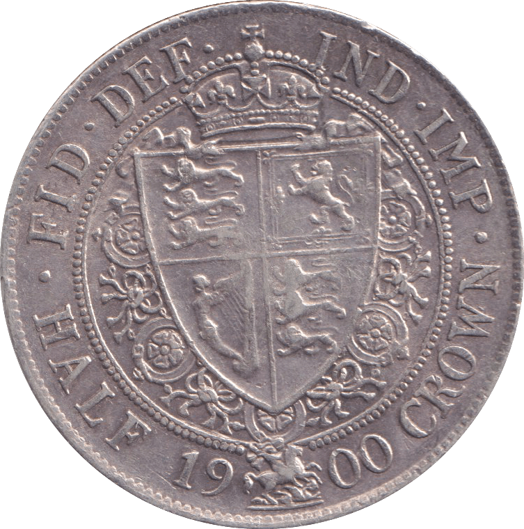 1900 HALFCROWN ( VF ) - HALFCROWN - Cambridgeshire Coins