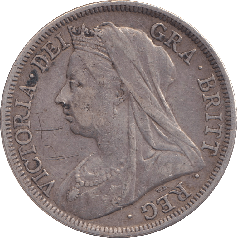1900 HALFCROWN ( VF ) - HALFCROWN - Cambridgeshire Coins