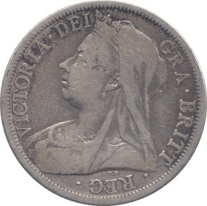 1900 HALFCROWN ( VF ) - HALFCROWN - Cambridgeshire Coins