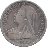 1900 HALFCROWN ( VF ) - HALFCROWN - Cambridgeshire Coins
