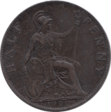 1900 HALFPENNY ( VF ) - Halfpenny - Cambridgeshire Coins