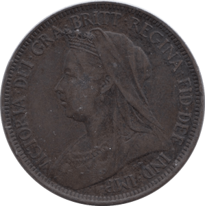 1900 HALFPENNY ( VF ) - Halfpenny - Cambridgeshire Coins