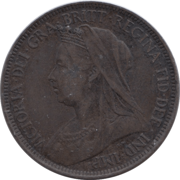 1900 HALFPENNY ( VF ) - Halfpenny - Cambridgeshire Coins
