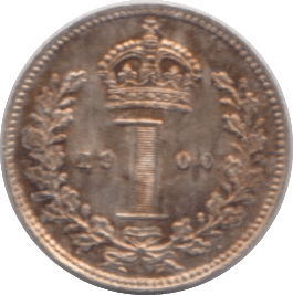 1900 MAUNDY ONE PENNY ( UNC ) - MAUNDY ONE PENNY - Cambridgeshire Coins
