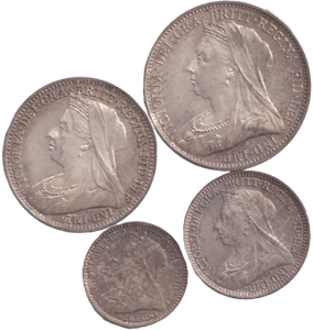 1900 MAUNDY SET VICTORIA - Maundy Set - Cambridgeshire Coins