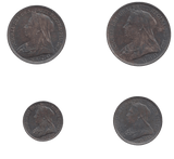 1900 MAUNDY SET VICTORIA - Maundy Set - Cambridgeshire Coins