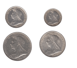 1900 MAUNDY SET VICTORIA - Maundy Set - Cambridgeshire Coins