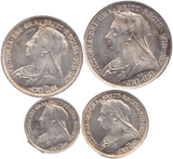 1900 MAUNDY SET VICTORIA - Maundy Set - Cambridgeshire Coins