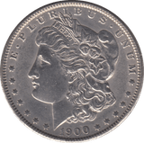 1900 MORGAN DOLLAR USA PHILADELPHIA MINT - WORLD COINS - Cambridgeshire Coins