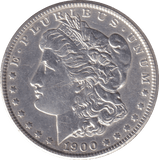 1900 MORGAN DOLLAR USA PHILADEPHIA MINT - SILVER WORLD COINS - Cambridgeshire Coins