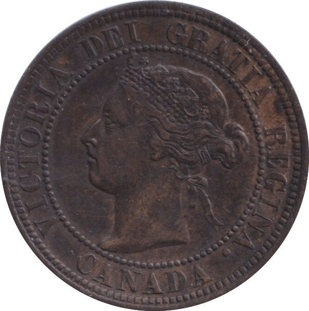 1900 ONE CENT CANADA - WORLD COINS - Cambridgeshire Coins