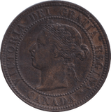 1900 ONE CENT CANADA - WORLD COINS - Cambridgeshire Coins