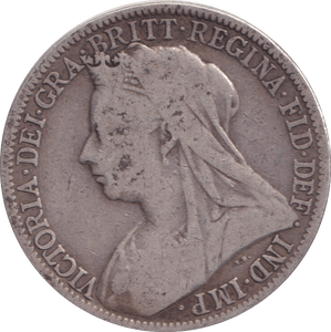 1900 ONE FLORIN ( FINE ) - FLORIN - Cambridgeshire Coins