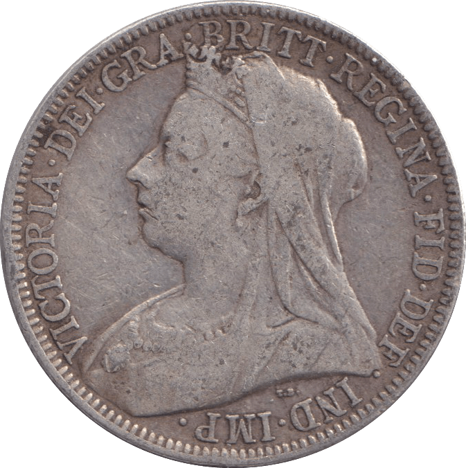 1900 ONE FLORIN ( GF ) - FLORIN - Cambridgeshire Coins