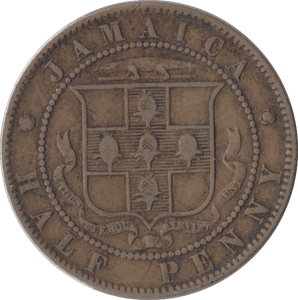 1900 ONE PENNY JAMAICA - WORLD COINS - Cambridgeshire Coins
