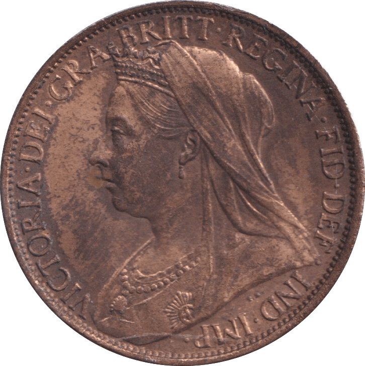 1900 PENNY ( AUNC ) - PENNY - Cambridgeshire Coins