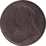1900 PENNY ( EF ) - PENNY - Cambridgeshire Coins