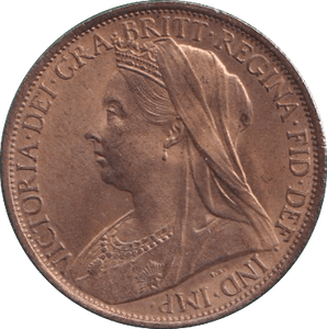 1900 PENNY ( UNC ) - PENNY - Cambridgeshire Coins