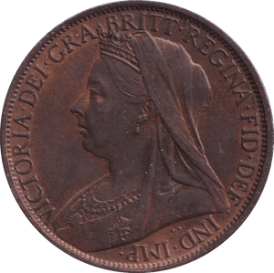 1900 PENNY ( UNC ) - PENNY - Cambridgeshire Coins