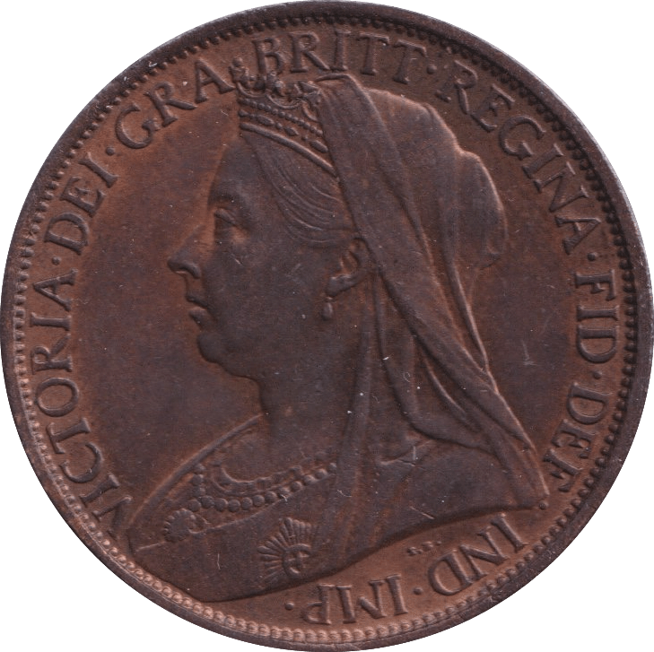 1900 PENNY ( UNC ) - PENNY - Cambridgeshire Coins
