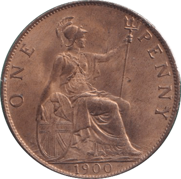 1900 PENNY ( UNC ) - PENNY - Cambridgeshire Coins