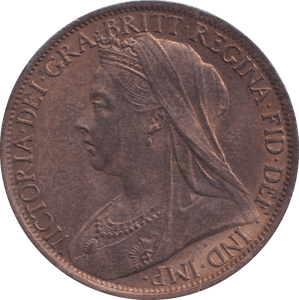 1900 PENNY ( UNC ) - PENNY - Cambridgeshire Coins