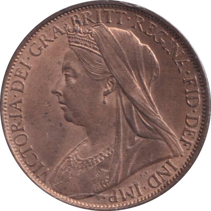 1900 PENNY ( UNC ) - PENNY - Cambridgeshire Coins
