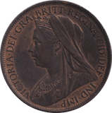 1900 PENNY ( VF ) - PENNY - Cambridgeshire Coins