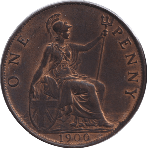1900 PENNY ( VF ) - PENNY - Cambridgeshire Coins