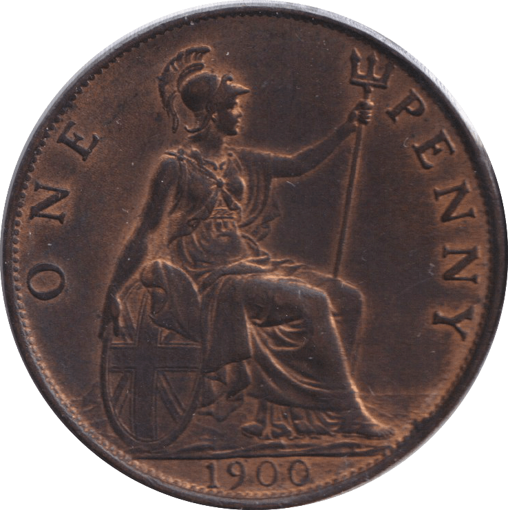 1900 PENNY ( VF ) - PENNY - Cambridgeshire Coins