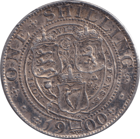 1900 SHILLING ( EF ) - SHILLING - Cambridgeshire Coins