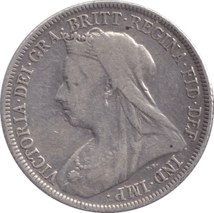 1900 SHILLING ( FINE ) - SHILLING - Cambridgeshire Coins
