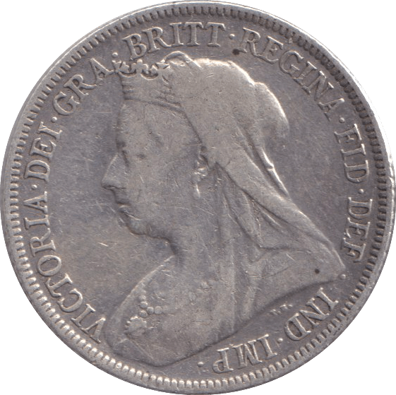 1900 SHILLING ( FINE ) - SHILLING - Cambridgeshire Coins